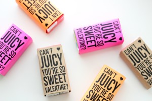 Juicy Sweet Juice Box Valentines + free printable