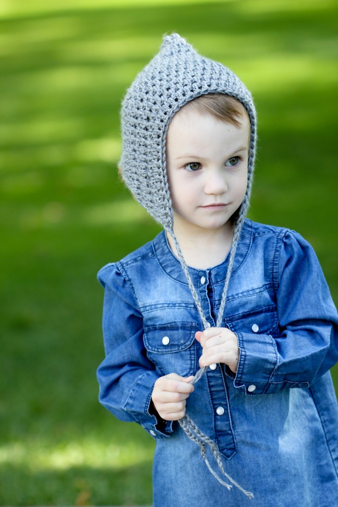 Simple Crocheted Pointed Free Toddler Size Pattern!