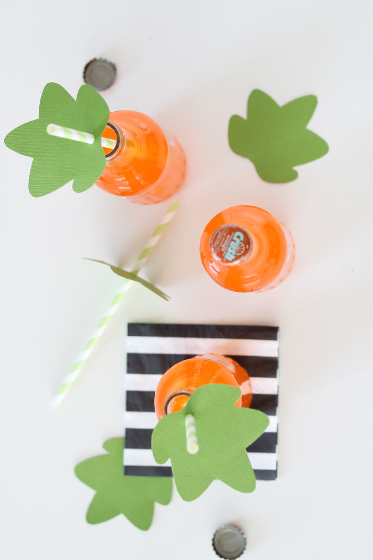 DIY Halloween Straw Toppers + free printables