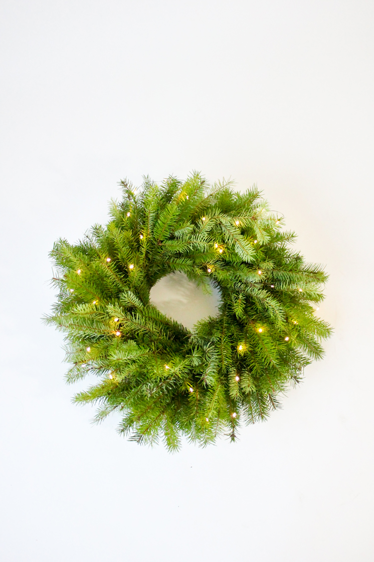 Behind Mytutorlist.com: Fresh Christmas Wreath Tutorial