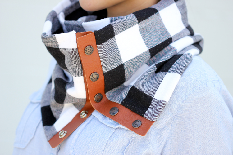 Great idea to replace leather liniard with favorite scarf on your