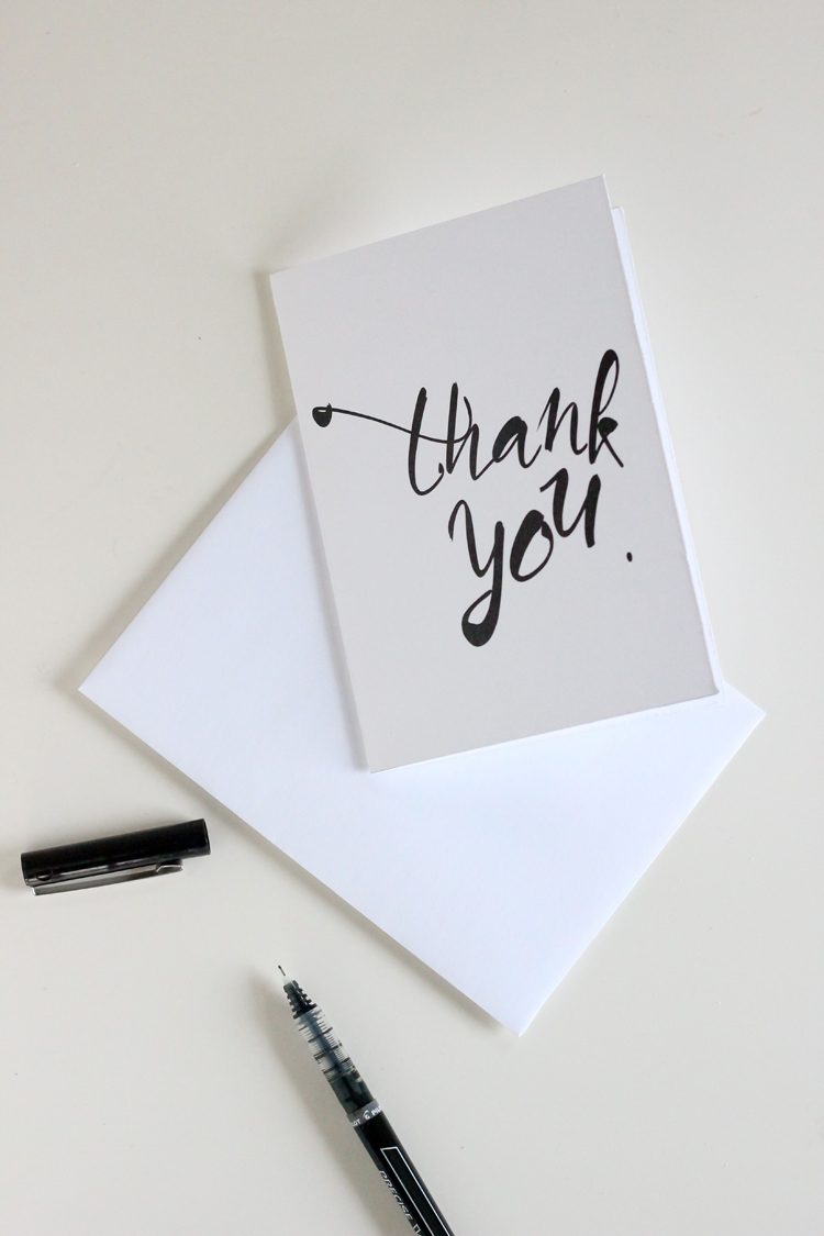 Free Printable Thank You Cards