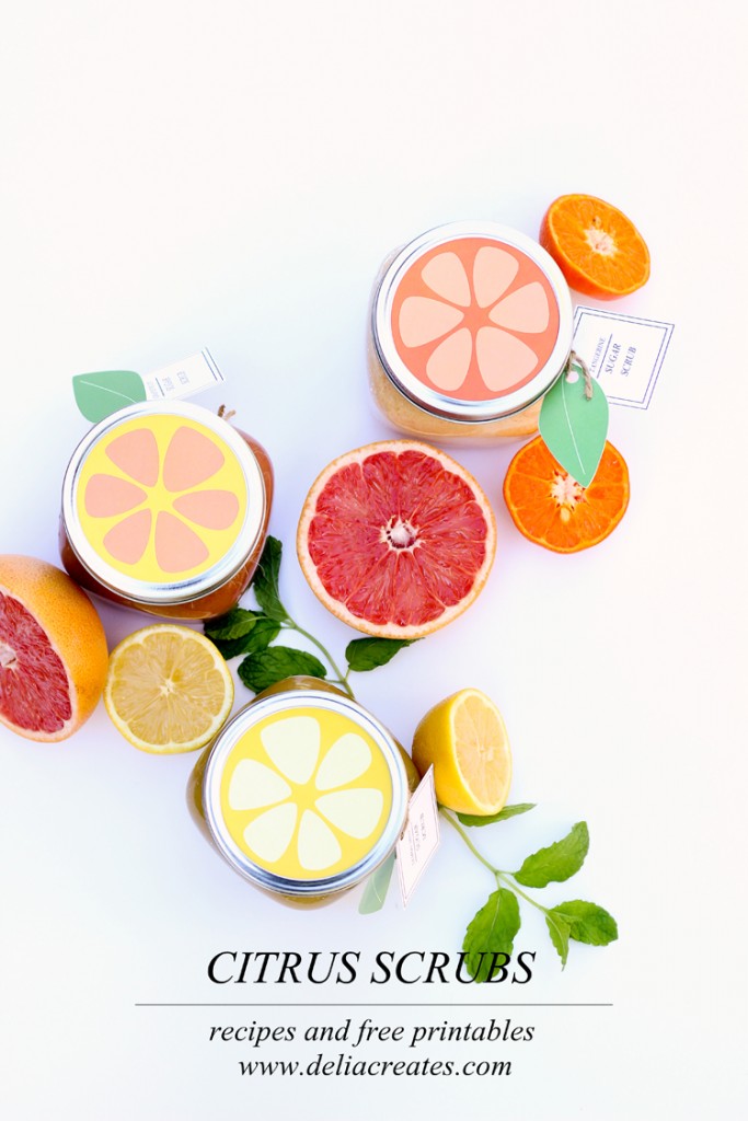 citrus-sugar-scrubs-recipes-and-free-printable