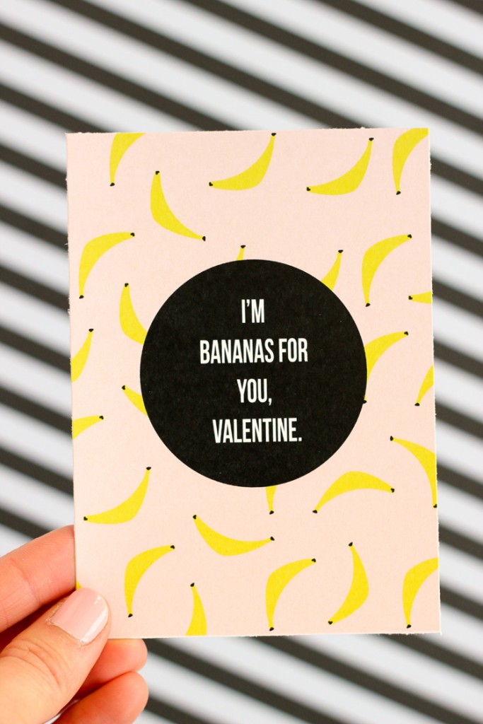Banana Valentines