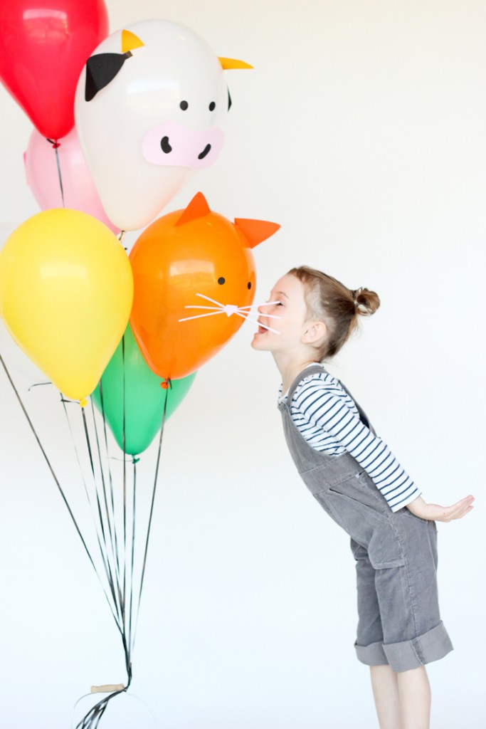 Paper Balloon Farm Animals – Free Cut Files!