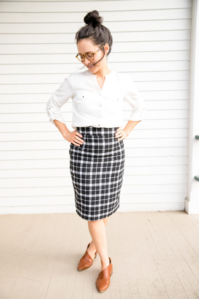 Pleated Pencil Skirt Pattern - Image 3