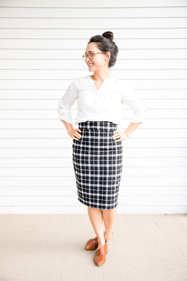 Pleated Pencil Skirt Pattern