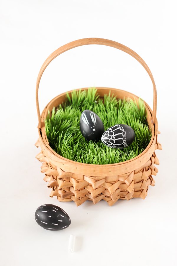 No Mess Easter Basket Grass