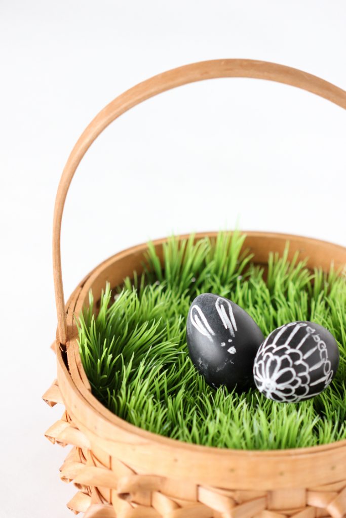 No Mess Easter Basket Grass