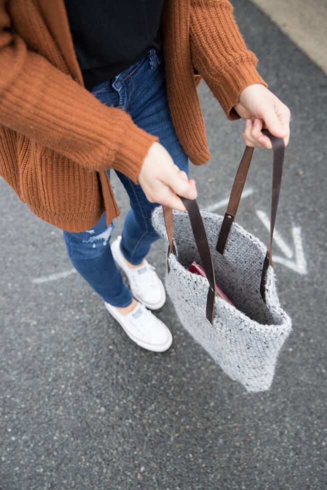 Leather Strap Crochet Tote Pattern - Image 5