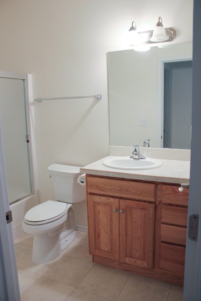 DIY Bathroom Makeover On A Budget, Part 2 – Moulding, Baseboards, And ...