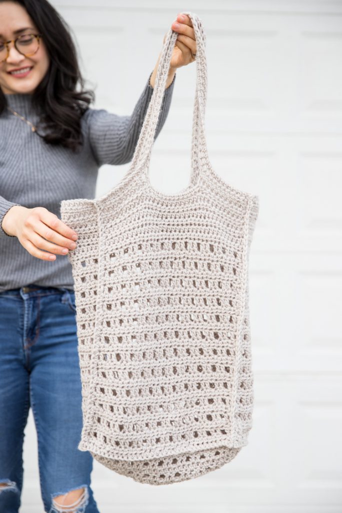 Crochet Mesh Bag – free pattern!