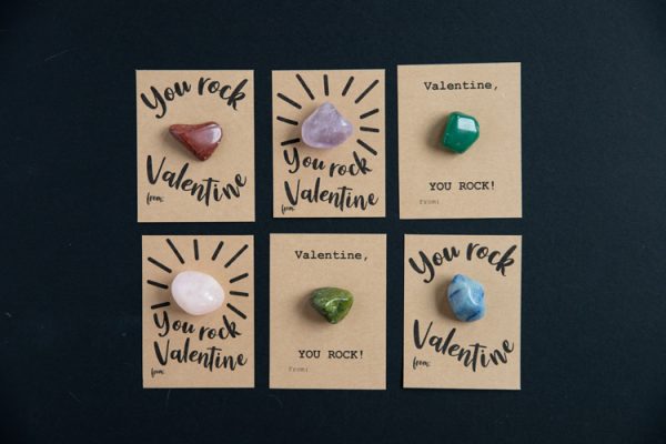 the rock valentines day cards